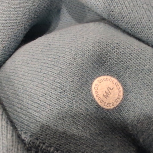 Lululemon Scuba Oversized Funnel Neck Half Zip Utility Blue - Picture 6 of 11